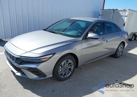 2026 Hyundai Elantra Hybrid Blue из США, поврежденный, VIN KMHLM4DJXTU182245